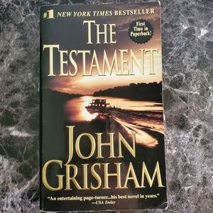 The Testament by John Grisham – Paperback Legal Thriller